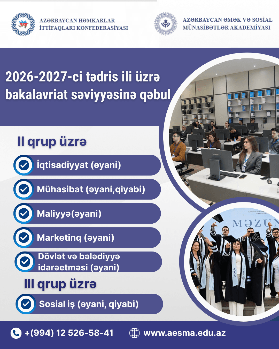 AƏSMA- bakalavriat s