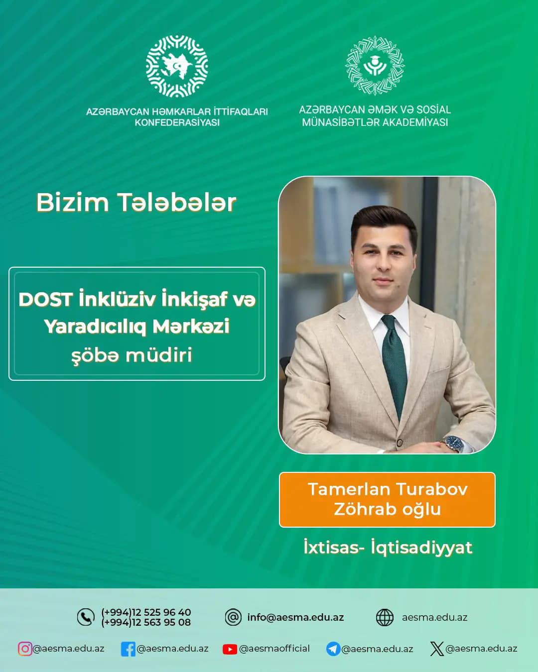 "Bizim Tələbələr" ad