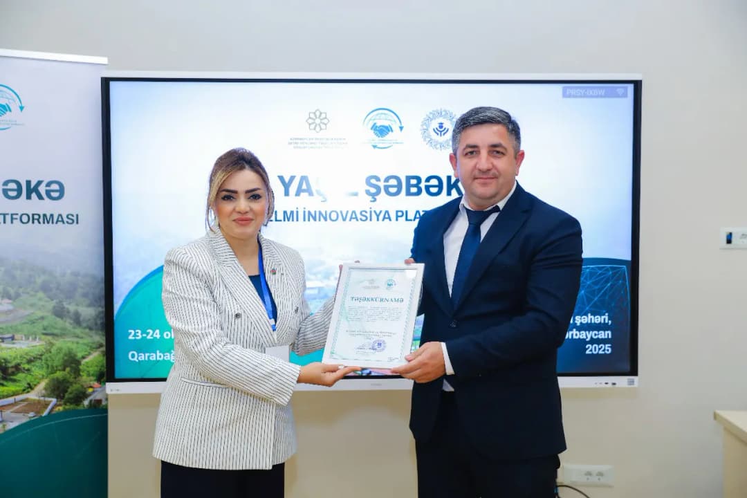 “Yaşıl şəbəkə: elmi 