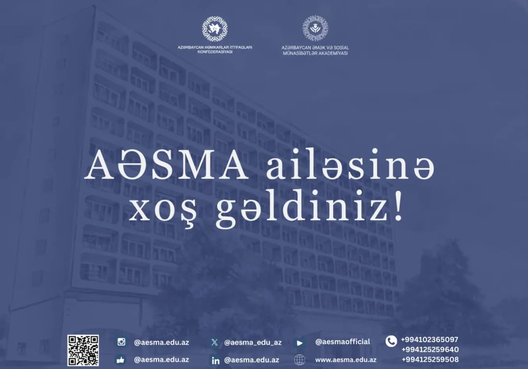 AƏSMA ailəsinə xoş g