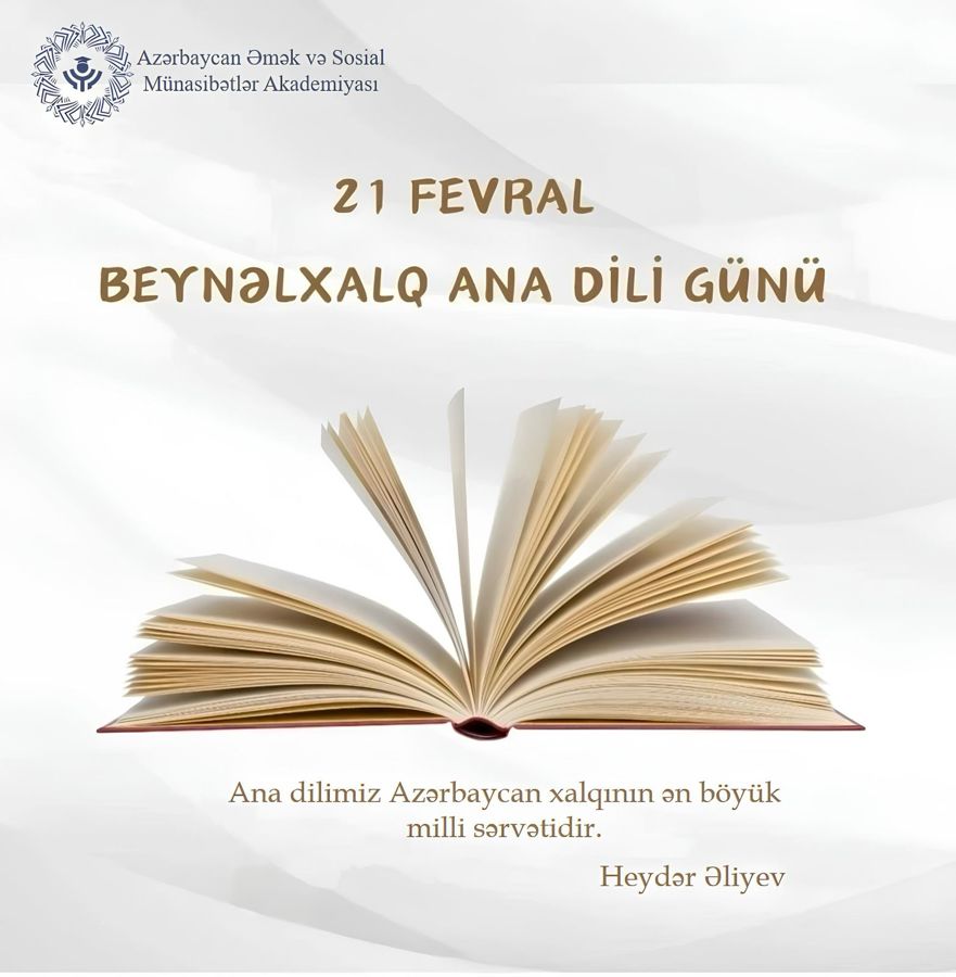 Fevralın 21-i Beynəlxalq Ana Dili Günüdür