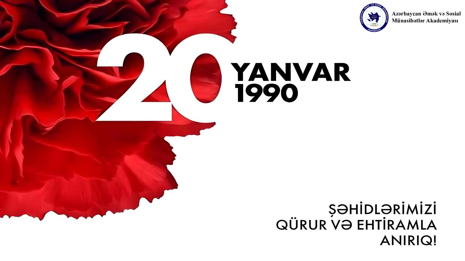 20 Yanvar – Azərbaycanda Ümumxalq Hüzn Günüdür